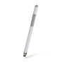 Stylus pen Techsuit (JC03), Aliaj aluminiu, Android, iOS, Microsoft, alb