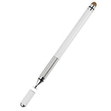 Stylus pen Techsuit (JC03), Aliaj aluminiu, Android, iOS, Microsoft, alb