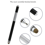 Stylus pen Techsuit (JC03), Aliaj aluminiu, Android, iOS, Microsoft, alb