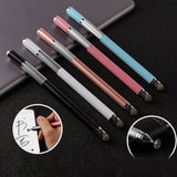 Stylus pen Techsuit (JC03), Aliaj aluminiu, Android, iOS, Microsoft, alb