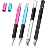 Stylus pen Techsuit (JC02), Aliaj aluminiu, Android, iOS, Microsoft, auriu