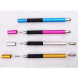 Stylus pen Techsuit (JC02), Aliaj aluminiu, Android, iOS, Microsoft, auriu