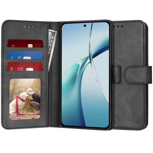 Husa pentru OnePlus Nord CE4 Lite, Techsuit Diary Book, negru