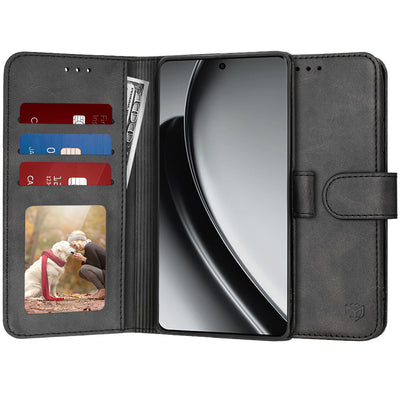 Husa pentru Realme GT 6, Techsuit Diary Book, negru