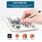 Stylus pen Techsuit (JC01), Aliaj aluminiu, Android, iOS, Microsoft, auriu