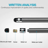 Stylus pen Techsuit (JC01), Aliaj aluminiu, Android, iOS, Microsoft, auriu