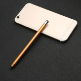 Stylus pen Techsuit (JC01), Aliaj aluminiu, Android, iOS, Microsoft, auriu