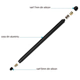 Stylus pen Techsuit (JC01), Aliaj aluminiu, Android, iOS, Microsoft, auriu