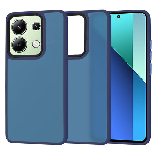 Husa pentru Xiaomi Redmi Note 13 4G, Techsuit HaloFrost Series, bleumarin