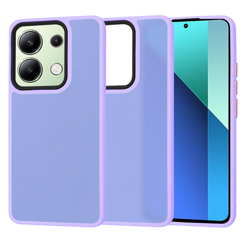 Husa pentru Xiaomi Redmi Note 13 4G, Techsuit HaloFrost Series, mov deschis