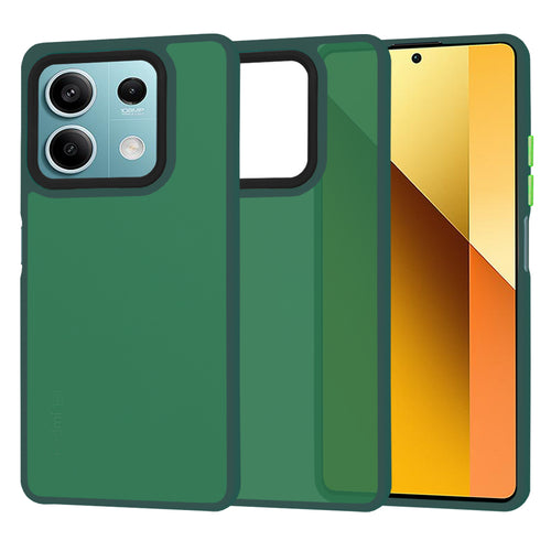 Husa pentru Xiaomi Redmi Note 13 5G, Techsuit HaloFrost Series, verde inchis