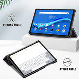 Husa tableta pentru Lenovo Tab M10 Plus TB-X606F, Techsuit FoldPro, albastru