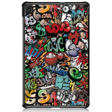 Husa tableta pentru Samsung Galaxy Tab S6 Lite 10.4 P610/P615, Techsuit FoldPro, multicolor