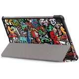 Husa tableta pentru Samsung Galaxy Tab S6 Lite 10.4 P610/P615, Techsuit FoldPro, multicolor