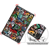Husa tableta pentru Samsung Galaxy Tab S6 Lite 10.4 P610/P615, Techsuit FoldPro, multicolor
