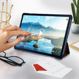 Husa tableta pentru Samsung Galaxy Tab S6 Lite 10.4 P610/P615, Techsuit FoldPro, albastru