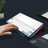 Husa tableta pentru Samsung Galaxy Tab S6 Lite 10.4 P610/P615, Techsuit FoldPro, albastru