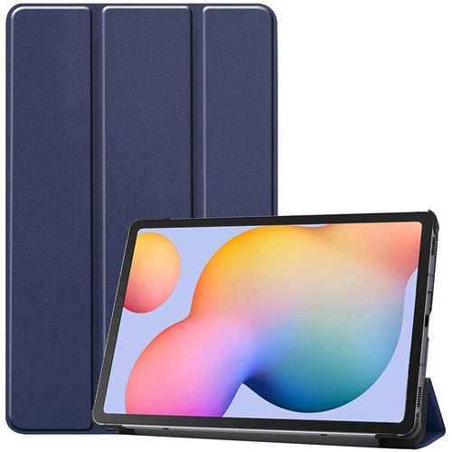 Husa tableta pentru Samsung Galaxy Tab S6 Lite 10.4 P610/P615, Techsuit FoldPro, albastru
