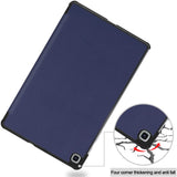 Husa tableta pentru Samsung Galaxy Tab S6 Lite 10.4 P610/P615, Techsuit FoldPro, albastru