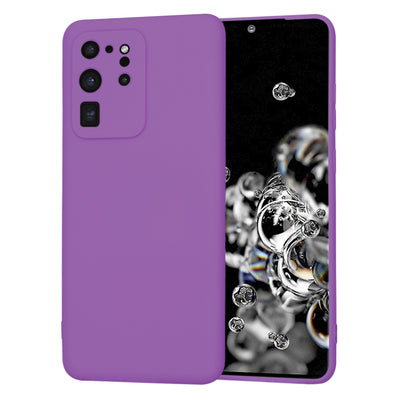 Husa pentru Samsung Galaxy S20 Ultra 5G, Techsuit SoftFlex, mov