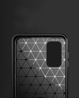 Husa pentru Samsung Galaxy A32 5G, Techsuit Carbon Silicone, negru