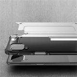 Husa pentru Samsung Galaxy A12, Techsuit Hybrid Armor, negru