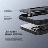 Husa Nillkin compatibila cu iPhone 15 Pro Max, MagSafe/Magnetic, policarbonat, Negru