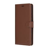 Husa pentru OnePlus Nord CE4 Lite, Techsuit Leather Folio, maro