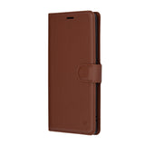 Husa pentru Realme GT 6, Techsuit Leather Folio, maro