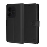 Husa pentru Realme GT 6, Techsuit Leather Folio, maro