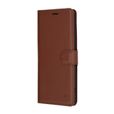 Husa pentru Xiaomi POCO F6 Pro, Techsuit Leather Folio, maro