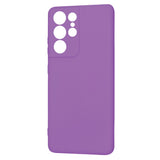 Husa pentru Samsung Galaxy S21 Ultra 5G, Techsuit SoftFlex, mov