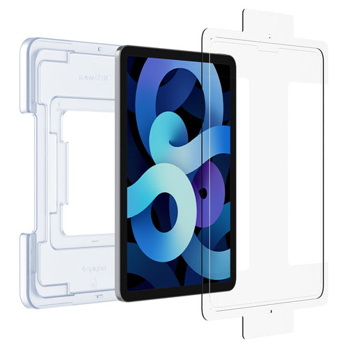 Folie de protectie pentru iPad Air 4 2020 10.9, Spigen Glas.tR EZ-FIT (AGL02065)