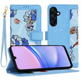 Husa pentru Samsung Galaxy A15 4G, Techsuit FlipCraft, bleu