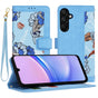 Husa pentru Samsung Galaxy A15 4G, Techsuit FlipCraft, bleu