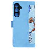 Husa pentru Samsung Galaxy A55 5G, Techsuit FlipCraft, bleu