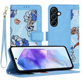 Husa pentru Samsung Galaxy A55 5G, Techsuit FlipCraft, bleu