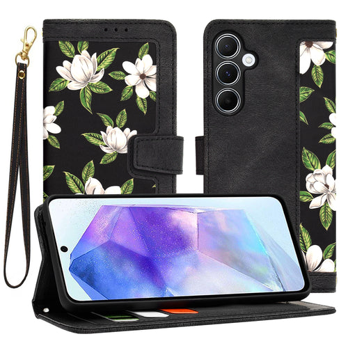 Husa pentru Samsung Galaxy A55 5G, Techsuit FlipCraft, negru