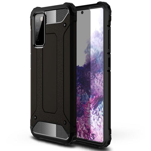 Husa pentru Samsung Galaxy S20 FE, Techsuit Hybrid Armor, negru