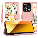 Husa pentru Xiaomi Redmi Note 13 5G, Techsuit FlipCraft, roz