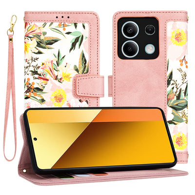 Husa pentru Xiaomi Redmi Note 13 5G, Techsuit FlipCraft, roz