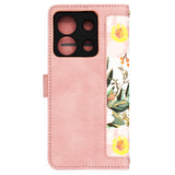 Husa pentru Xiaomi Redmi Note 13 5G, Techsuit FlipCraft, roz
