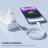 Cablu Lito de date (LD03V), USB to Micro-USB, Incarcare rapida, 2.4A, 1m, alb