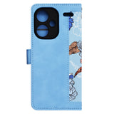 Husa pentru Xiaomi Redmi Note 13 Pro+ 5G, Techsuit FlipCraft, bleu