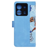 Husa pentru Xiaomi Redmi Note 13 Pro 5G, Techsuit FlipCraft, bleu