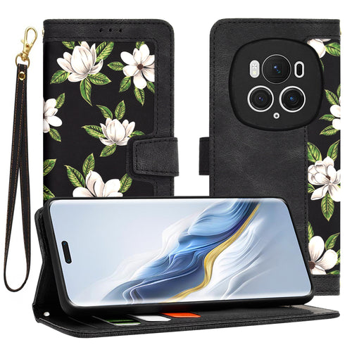 Husa pentru Honor Magic6 Pro, Techsuit FlipCraft, negru