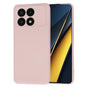Husa pentru Xiaomi POCO X6 Pro, Techsuit SoftFlex, roz pudra