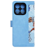 Husa pentru Honor X8b, Techsuit FlipCraft, bleu