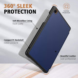 Husa tableta pentru Samsung Galaxy Tab A7 10.4 2020 T500/T505, Techsuit FoldPro, albastru