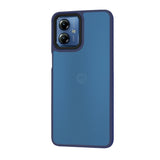Husa pentru Motorola Moto G14, Techsuit HaloFrost Series, bleumarin